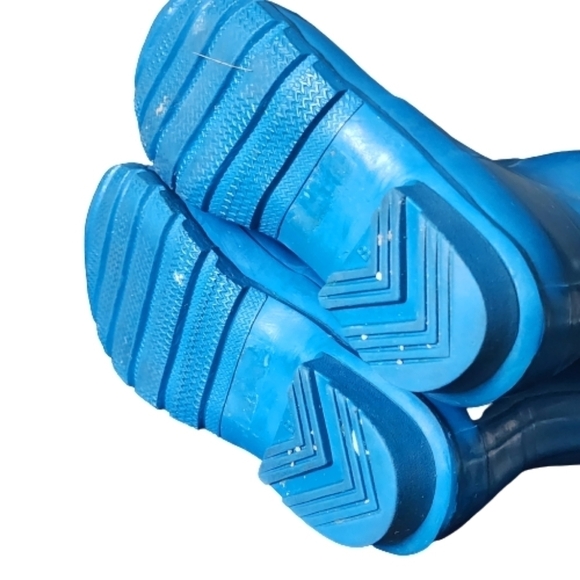 Hunter original rain boots color blue size US 5M/6F UK 4 EU 37 - Picture 3 of 8